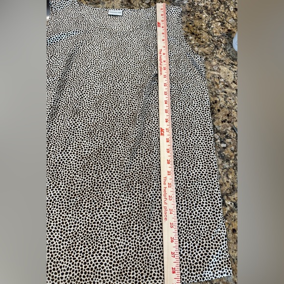 Mayerline Women’s Leopard Print Sleeveless Blouse - Size L - Picture 5 of 5